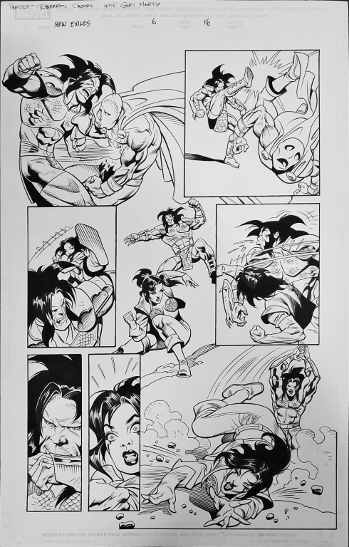 New Exiles 6 pg. 16 by P: Roberto Castro I: Gary Martin
